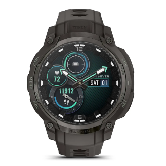 Garmin 010-03398-00 Instinct Crossover Horloge Garmin 010-03398-00 Instinct Crossover Horloge